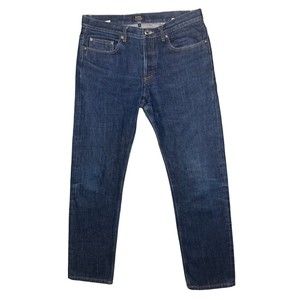 APC Jeans 32x30 New Standard Selvedge Mens Premium Japanese Raw Denim Button Fly